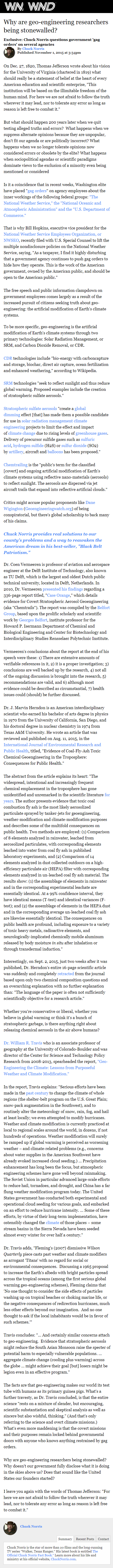 Why Are Geoengineering Researchers Being Stonewalled?