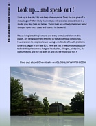 "Look Up and Speak Out" Flyer