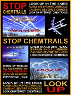 "Stop Chemtrails" Poster