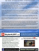 "Aerial Spraying of Toxic Chemicals" Poster